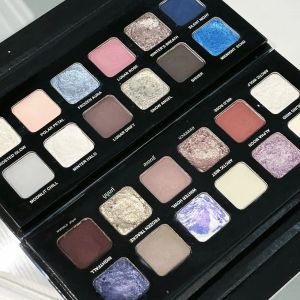 พาเลทอายแชโดว์เมทัลลิก 12 สี ประกายมุก แมตต์ วิ้งค์ ชิมเมอร์ สีฟ้า ไฮไลท์เตอร์ แต่งหน้าแฟชั่น