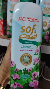 PERSONAL COLLECTION ORIGINAL SOF MMM SERENITY FABRIC CONDITIONER 1000ML