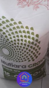 COD Pupuk Penyubur Daun & Akar Pelebat Bunga & Buah NPK Mutiara Grower 15-09-20 + TE 1 kg / 500 gram REPACK