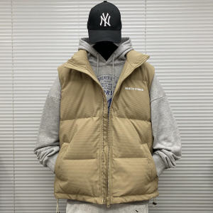 90 White Duck down Vest Mens Winter Clothes plus Size Stand Collar Lightweight Youth down Vest Sleeveless Coat Fashion