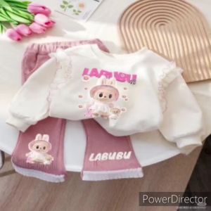 Setelan Anak Labubu Usia 1-5 Tahun Terbaru