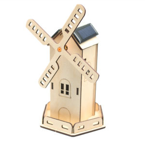 ชุดอุปกรณ์ทำมือสำหรับสร้างบ้านพลังงานแสงอาทิตย์และกังหันลม ชุดทดลองวิทยาศาสตร์ DIY ของเล่นเสริมพัฒนาการทางวิทยาศาสตร์ ของเล่นวิทยาศาสตร์ฟิสิกส์สำหรับเด็ก ของขวัญสำหรับเด็ก