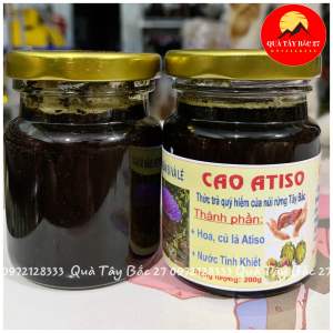 (SALE KHỦNG 30%=60%) Mát gan Atiso Cao nấu thảo dượᴄ (lo sành 200gr)- Siro giúp giải độc ganthanh nhiệt mát gan - Qùa Tây Bắc 27