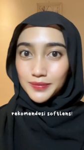 Softlens Minus NEW MORE DUBAI GALAXY BLUE (0.00 sd -6.00) Diameter 14.5mm Gratis Tempat Soflens