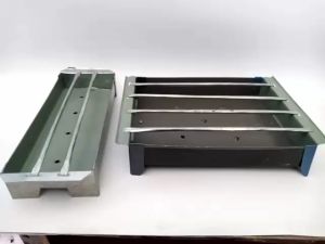 Panggangan sate arang portable ukuran 30x11x5 dan 30x22x6 cm