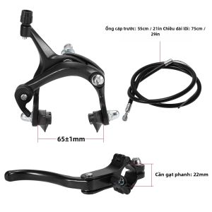 Bộ Phanh Xe Đạp Fixie Trước Sau Bộ Phanh Caliper Kéo Bên Bộ Phanh Đĩa Thủy Lực Phụ Kiện Xe Đạp