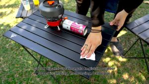 Brookwood Meja Lipat Camping Portable Meja Lipat Outdoor Indoor Alumunium Folding Table Praktis Serbaguna