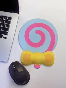 Silicone Wrist Mouse Pad Memory Foam Keyboard Hand Rest Office Mouse Pad Cute Girls