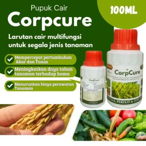 PUPUK CORPCURE – Pupuk Cair Organik | Menyuburkan Tanaman Cepat | Untuk Padi Sayur & Buah