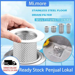 Mi.more Saringan Saluran Lantai Stainless Water Sink Filter / Anti Kecoa Anti-hama Penutup Saringan Kamar Mandi Penyegel Antimenyumbat Makanan Rambut Stopper Lantai Saringan
