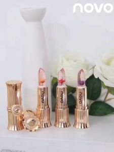 โนโว ลิปมันเปลี่ยนสี NOVO5923 NOVO FLOWER CRYSTAL COLOUR CHANGING LIPSTICK