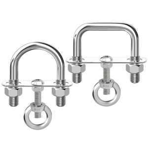 JINJUNTAI | Adjustable Multi-functional Hook 304 Stainless Steel Pipe Clamp