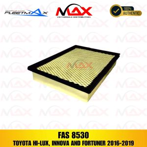 FAS 8530 FLEETMAX AIR FILTER FOR TOYOTA INNOVA FORTUNER HI-LUX 2016-20