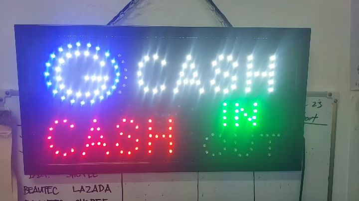 LED SIGNAGE GCASH/OPEN 24 HOURS/WELCOME OPEN/PISO NET/OPEN/CLOSED/GCASH E LOAD/MILK TEA/MASSAGE AND ETC.