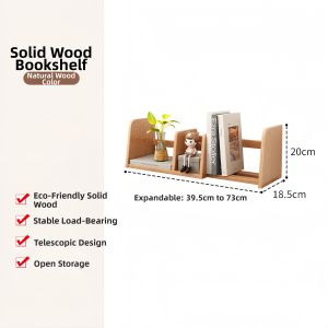 DONGMU | Adjustable Wooden Bookshelf
