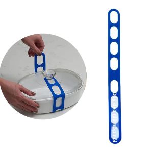 Dây Đeo Nắp Nồi Silicon Đa Năng 54cm Có Thể Tái Sử Dụng Dùng Cho Hộp Cơm Và Đồ Dùng Ngoài Trời