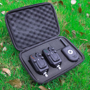 Bộ Báo Cá Cắn Câu Không Dây Carp 1+2 Với Điều Khiển Độ Nhạy Đèn LED Báo Đêm Dụng Cụ Câu Cá Biển Điện Tử