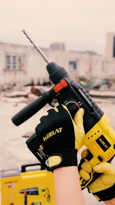 KEELAT KWHD001 Cordless Brushless Hammer Drill 800W SDS Plus 3 In 1 For Concrete Masonry Wood