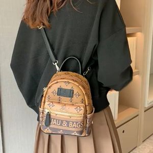 Bags for Women 2023 New Trendy Fashion Versatile Retro Handbags High-Quality Broadband Printed Large-Capacity Backpack