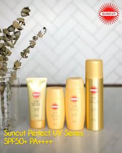 Kose Cosmeport Suncut Protect Perfect UV Gel / Essence / Milk SPF50+ PA ++++ Sunscreen Waterproof Direct From Japan
