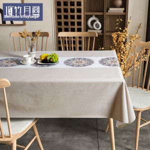 ZHUYUEGE | Waterproof Oil-Proof Wash-Free PVC Tablecloth