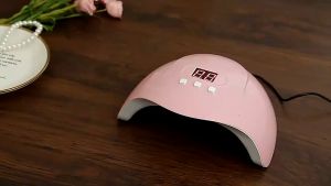 UV Lamp Nail Lamp54W Gel Nail DryerUV Light for Gel NailsLED Nail Polish Curing Lamp with 3 Timer SettingProfessional