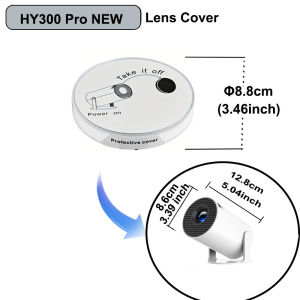 DITONG 2025 New HY300 Pro Lens Cover HY300Pro New Lens Cover Protective Lens Prevent Dust for Magcubic HY300 Projector