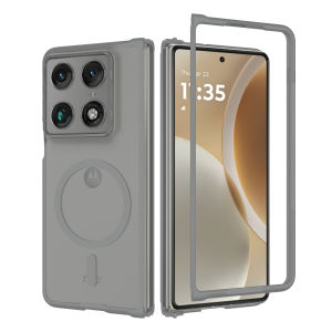 Ốp Điện Thoại Từ Tính Trong Suốt Mờ Cho Motorola Razr Fold 70 60 50 Ultra Tương Thích Với Sạc Không Dây Magsafe Có Chức Năng Bảo Vệ
