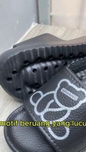 Sandal selop Wanita Beruang EVA Sandal Kantor Jeli Populer Sandal Wanita Ringan Kartun Lucu 36-41