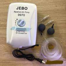Máy Sủi Oxy Tích Điện Jebo 9950. Phụ Kiện Hồ Cá Máy Sủi Tích Điện