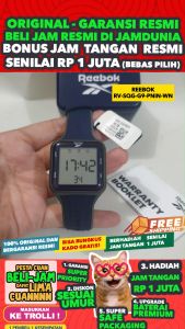 JAM TANGAN REEBOK ORIGINAL PRIA REEBOK RV-SQG-G9-PNIN-WN - MEN LA - RESIN BAND - MERAH - JAMDUNIA / JAM DUNIA JD18 # JAM TANGAN PRIA MURAH JAM PRIA JAM TANGAN ANTI AIR $ JAM REEBOK RV SQG G9 PNIN WN JAM DIGITAL DEL01