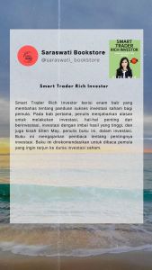 3 Buku Smart Traders Not Gamblers, Smart Trader Rich Investor & Nabung Saham Sekarang Ellen May