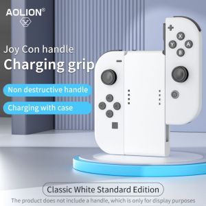 Aolion(澳加狮) | Aolion Charging Grip Bracket for Switch Joycon Handle Gaming Controller Grip Charging Station for Nintendo Switch Accessories