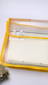 Map Document/Tas Plastik Kancing Jinjing Dengan Gagang