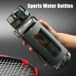 Sport Water Bottles BPA Free Portable Leak-proof Drop-proof Large Capacity Outdoor Travel Kettle Plastic Drink Water Bottle