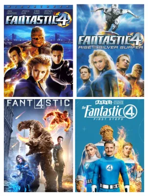 Fantastic Four ( 4 IN 1 DVD )