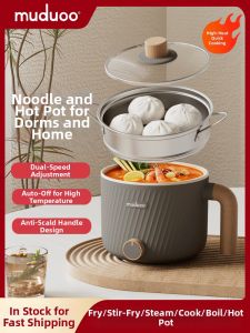 muduoo | Multifunction Student Dormitory Electric Cooking Pot Mini