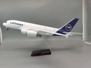 New Lufthansa Model Plane adults fun A380 Toy Airplane Diecast Model 1/160 Scale Aircraft Children Toys Games Aeroplane Resin