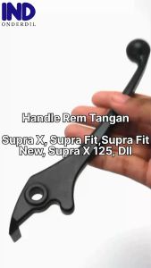Handle-Handel Rem Tangan Kanan Supra X 125 & Karisma & Supra Fit New & Revo & Supra X 125 PGMFI & Supra X Aksesoris Motor Supra X Handle Rem Hitam Ind Onderdil Suku Cadang Motor Karisma - Lazada