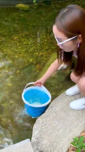 EMBER LIPAT / BASKOM SILIKON PLASTIK SERBAGUNA PORTABLE 5 LITER - EMBER TRAVEL LIPAT - WATER BUCKET FOLDABLE Ember Lipat Portable