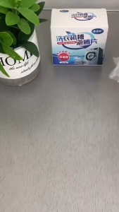 12pcs Tablet Pembersih Mesin Cuci / Washing Machine Cleaner Sabun Penghilang Bau Anti Bakteri Unik