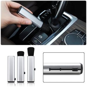 Retractable Cleaning Brush Dashboard Air Conditioner Detail Brushes PC Keyboard Universal Cleaning Care Maintenance Soft Brush