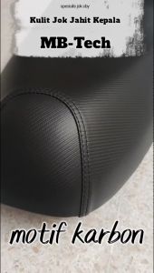 Kulit jok jahit kepala MBtech kulit jok jahit depan MBtech kulit jok MBTech