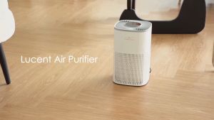 [KIRONA SCENT] Lucent Air Purifier | Medical Grade True HEPA-13 Filter | Eliminate PM2.5 Smoke Odour Pollen Airborne Particles | Smart App Control | Sleep Mode | 3 Fan Speed | Safety Mark SG 3-Pin Plug