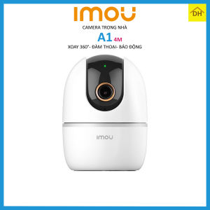 Camera IMOU A1 4M QHD 2K Xoay 360 Độ- Đàm Thoại 2 Chiều- Báo Động Chống Trộm- Wifi Trong Nhà Chính Hãng