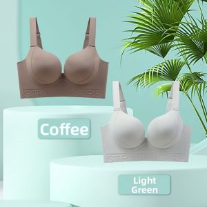 QIANLINGMEI | Invisible Comfortable Supportive Lifting Gathering Bra