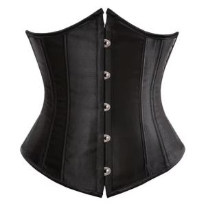Underbust Corset Waist Slimming Corset Bustiers Body Shaper for Women Lace-up Corset Belt Waist Trainer