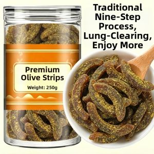 WENXIANGZAN | Licorice Nine-Cured Dried Olive Strips Chaoshan Specialty