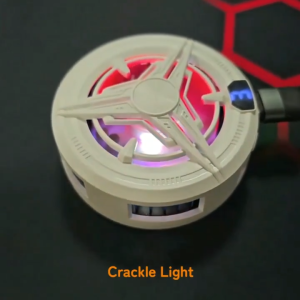 T2 PRO พัดลมระบายความร้อนมือถือ เล่นเกม แสงไฟ RGB Backlight Type-C เซมิคอนดักเตอร์ เย็นเร็ว เสียงเงียบ ใช้งานได้กับทุกรุ่น พัดลมติดมือถือ พัดลมเย็น Heatsink