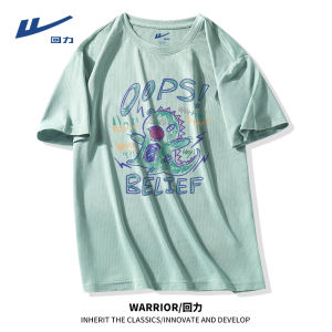 Warrior | Áo Thun Hơi Mát Kẻ Sọc Lớn Cho Mùa Hè